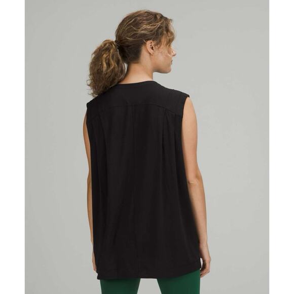 Lululemon Modal Pleated Shoulder Tank Top - Picture 3 of 13